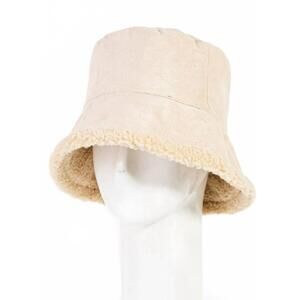 NEW FAME ACCESSORIES women's bucket hat in beige